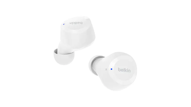Belkin SoundForm Bolt True Wireless In-Ear Headphones - White Belkin SoundForm Bolt True Wireless In-Ear Headphones - White