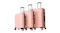 TSB Living Luggage Set 3pcs. - Diamond Pink TSB Living Luggage Set 3pcs. - Diamond Pink