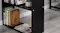 TSB Living 2 Person Desk with Dividing Bookshelf - Black TSB Living 2 Person Desk with Dividing Bookshelf - Black