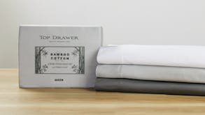 250TC Bamboo Cotton Blend Sheet Set by Top Drawer - 45cm drop