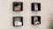NNEVL Wall Shelves Floating Rectangle 4pcs. 26 x 15 x 26cm - Black NNEVL Wall Shelves Floating Rectangle 4pcs. 26 x 15 x 26cm - Black