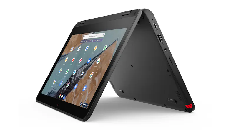 Lenovo 300e (4th Gen) 11.6" Chromebook - MediaTek Kompanio 520 4GB-RAM 32GB-eMMC (82W3S0EX00) Lenovo 300e (4th Gen) 11.6" Chromebook - MediaTek Kompanio 520 4GB-RAM 32GB-eMMC (82W3S0EX00)