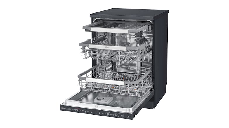 LG 15 Place Setting 9 Program Freestanding Dishwasher - Matte Black (XD3A25MB)