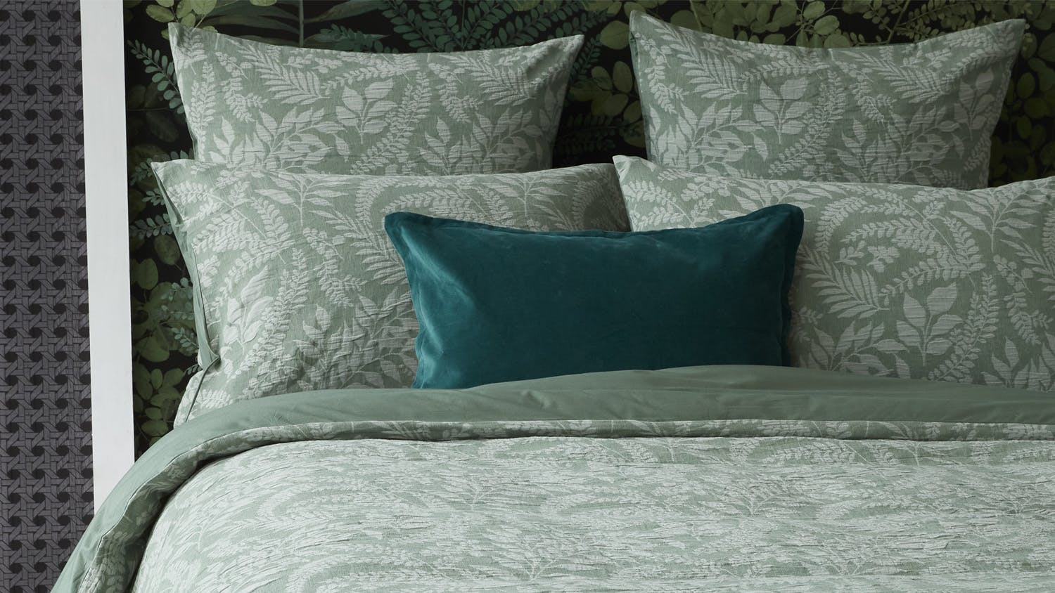 Willow Fern Duvet Cover Set by Luxotic