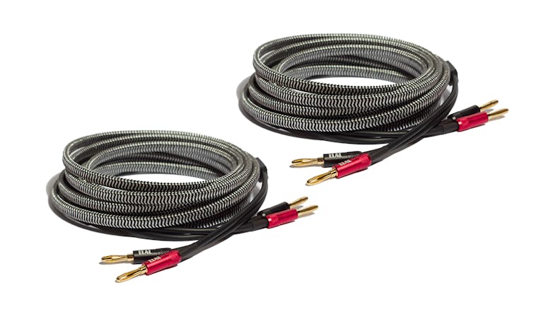 ELAC Sensible 4.5m Speaker Cable - Banana Plug to Banana Plug - 2 Pack (EC-SPCAB-4.5M) ELAC Sensible 4.5m Speaker Cable - Banana Plug to Banana Plug - 2 Pack (EC-SPCAB-4.5M)