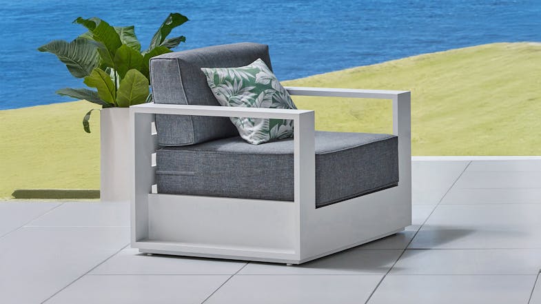 Monaco Outdoor Chair - White Monaco Outdoor Chair - White