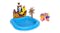 Bestway Inflatable Wading Pool 1.4 x 1.3 x 1.04m - Ships Ahoy! Bestway Inflatable Wading Pool 1.4 x 1.3 x 1.04m - Ships Ahoy!