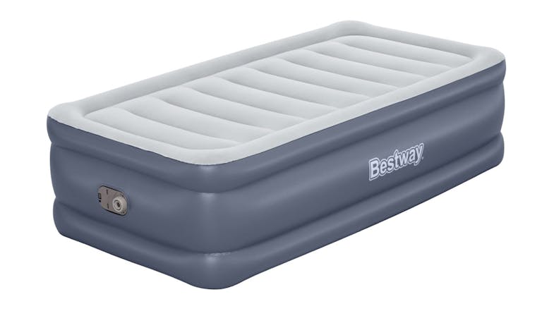 Bestway Tritech Air Mattress with Built-In Pump - Twin Bestway Tritech Air Mattress with Built-In Pump - Twin
