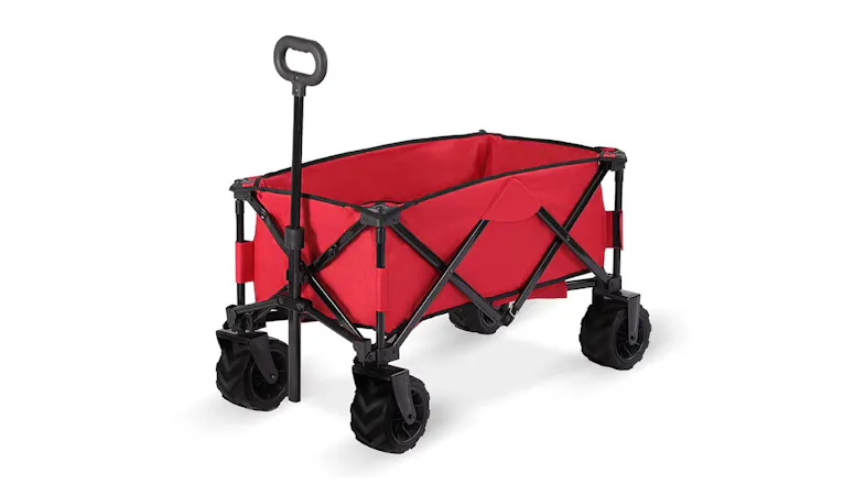 TSB Living Seaton Folding Canvas Wagon - Red TSB Living Seaton Folding Canvas Wagon - Red
