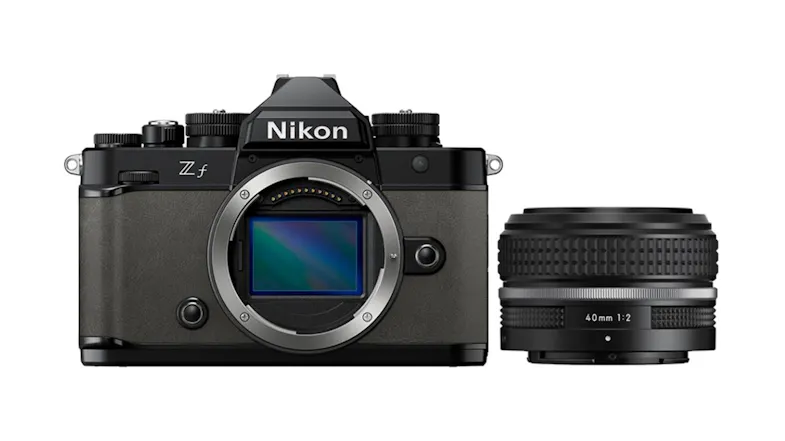 Nikon Z f Full Frame Mirrorless Camera (Stone Grey) with Nikkor Z 40mm f/2 SE Lens Nikon Z f Full Frame Mirrorless Camera (Stone Grey) with Nikkor Z 40mm f/2 SE Lens