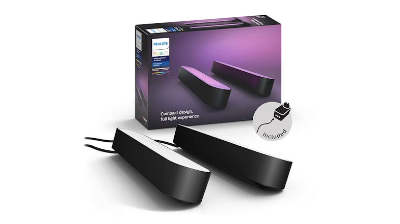 Philips Hue Play Smart Indoor Light Bar - 2 Pack (White & Colour Ambiance) Philips Hue Play Smart Indoor Light Bar - 2 Pack (White & Colour Ambiance)