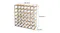 TSB Living 42 Bottle Wire & Wood Wine Rack - Black/Light Wood TSB Living 42 Bottle Wire & Wood Wine Rack - Black/Light Wood