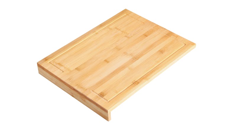 Gourmet Kitchen Bamboo Cutting Board with Edge Guard Gourmet Kitchen Bamboo Cutting Board with Edge Guard