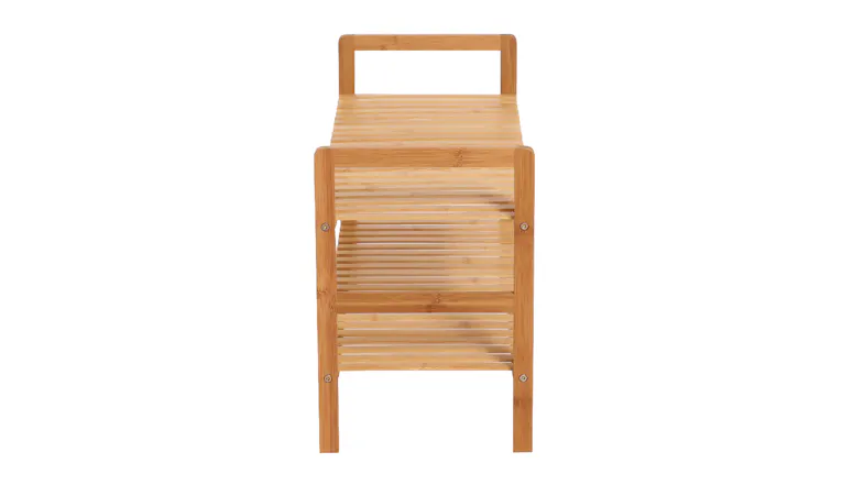 Sherwood 2 Tier Natural Bamboo Shoe Rack Sherwood 2 Tier Natural Bamboo Shoe Rack