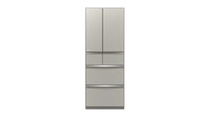 Mitsubishi Electric 470L Multi Drawer Fridge Freezer with Ice Maker - Stainless Steel (MR-WX470F-S-A)