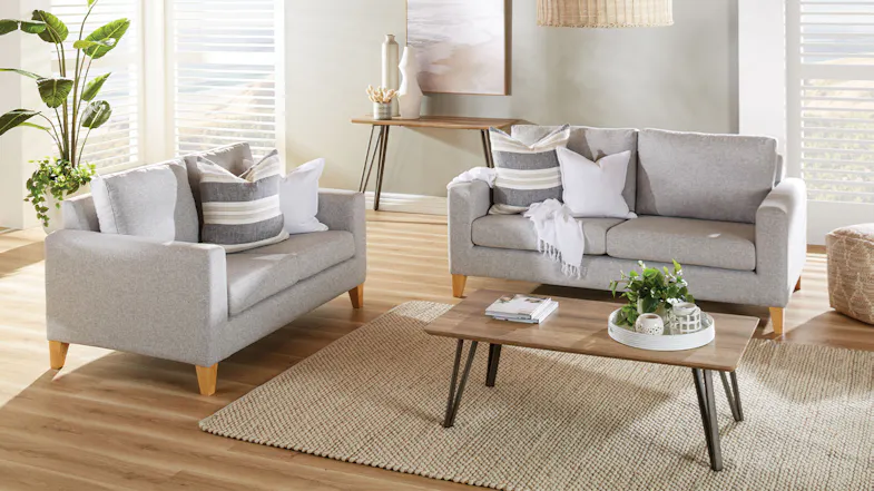 Rio 2 Piece Fabric Lounge Suite Rio 2 Piece Fabric Lounge Suite