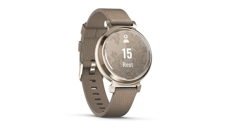 Garmin Lily 2 Classic Smartwatch - Cream Gold Case and Coffee Fabric Band (GPS, Bluetooth) Garmin Lily 2 Classic Smartwatch - Cream Gold Case and Coffee Fabric Band (GPS, Bluetooth)
