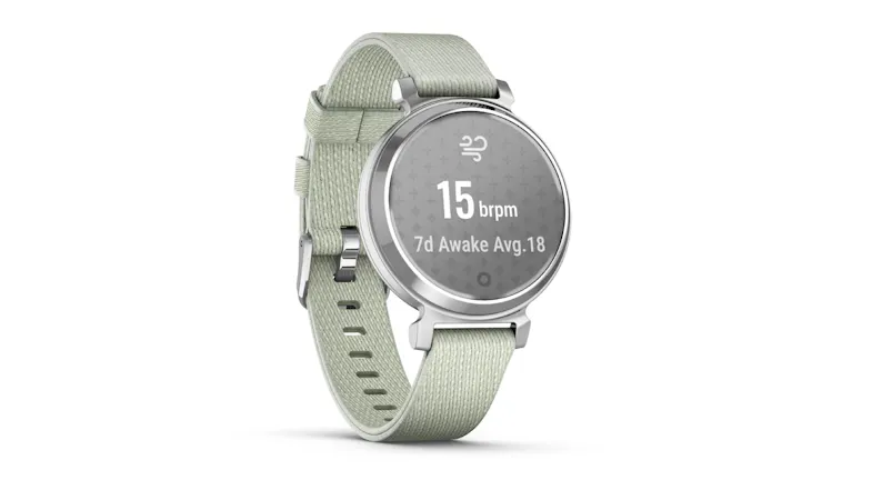 Garmin Lily 2 Classic Smartwatch - Silver Case and Sage Grey Fabric Band (GPS, Bluetooth) Garmin Lily 2 Classic Smartwatch - Silver Case and Sage Grey Fabric Band (GPS, Bluetooth)