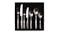 Nouveau Cutlery Set 42pcs. - Matte Silver Nouveau Cutlery Set 42pcs. - Matte Silver