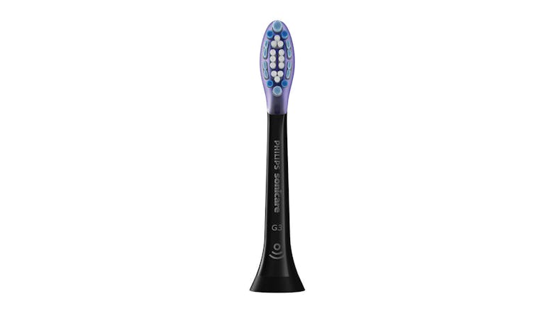 Philips Sonicare G3 Premium Gum Care Replacement Brush Head - 2 Pack/Black (HX9052/96)
