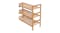 Sherwood 3-Tier Natural Bamboo Shoe Rack Sherwood 3-Tier Natural Bamboo Shoe Rack