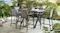 Brunei 7 Piece Outdoor Bar Setting - Black Brunei 7 Piece Outdoor Bar Setting - Black