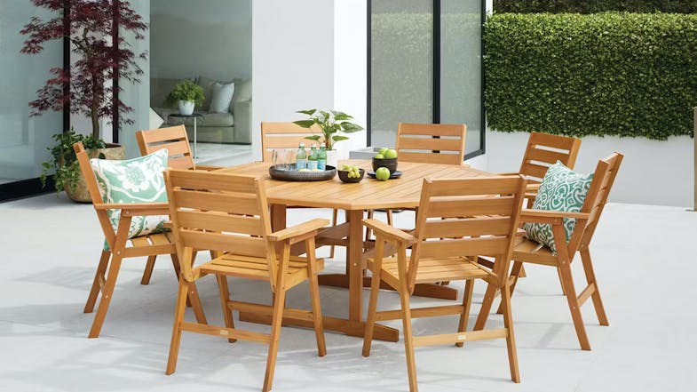 Madeira 9 Piece Outdoor Dining Setting Madeira 9 Piece Outdoor Dining Setting