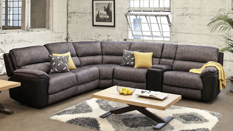 Lachlan 5 Seater Fabric Corner Lounge Suite Lachlan 5 Seater Fabric Corner Lounge Suite