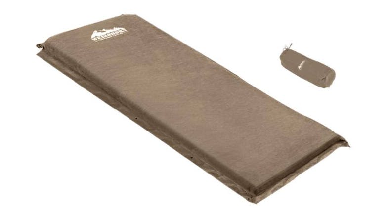 Weisshorn Self-Inflating Camping Mattress Single - Coffee Weisshorn Self-Inflating Camping Mattress Single - Coffee