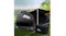 Weisshorn Camping Swag Canvas Tent Double Awning - Black Weisshorn Camping Swag Canvas Tent Double Awning - Black