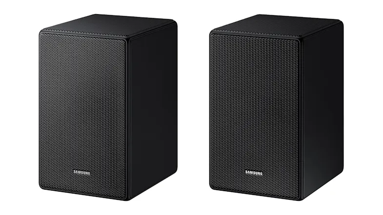 Samsung Passive Left & Right Bookshelf Speaker - Wireless Pair with Wi-Fi - Black (SWA-9500S) Samsung Passive Left & Right Bookshelf Speaker - Wireless Pair with Wi-Fi - Black (SWA-9500S)