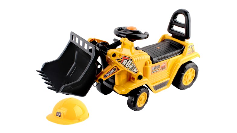 Keezi Ride-On Bulldozer for Kids - Yellow Keezi Ride-On Bulldozer for Kids - Yellow