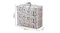 SOGA Medium Soft Storage Bag - Nautical Icons SOGA Medium Soft Storage Bag - Nautical Icons