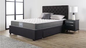 Posture Classic Firm Queen Mattress with Diaz Drawer Base and Headboard Package