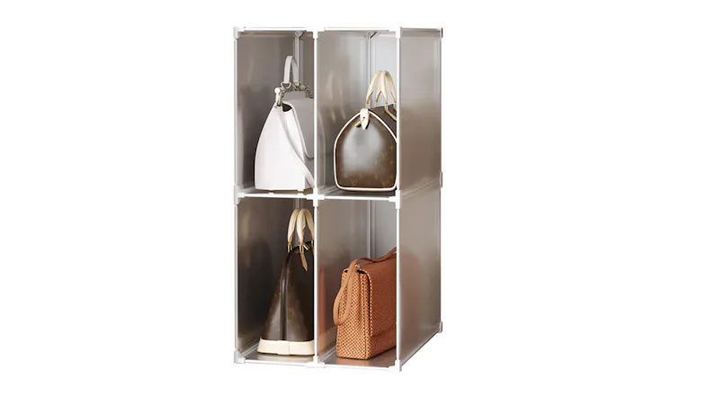 SOGA Tiered Cube Bag Storage Box 4pcs. SOGA Tiered Cube Bag Storage Box 4pcs.