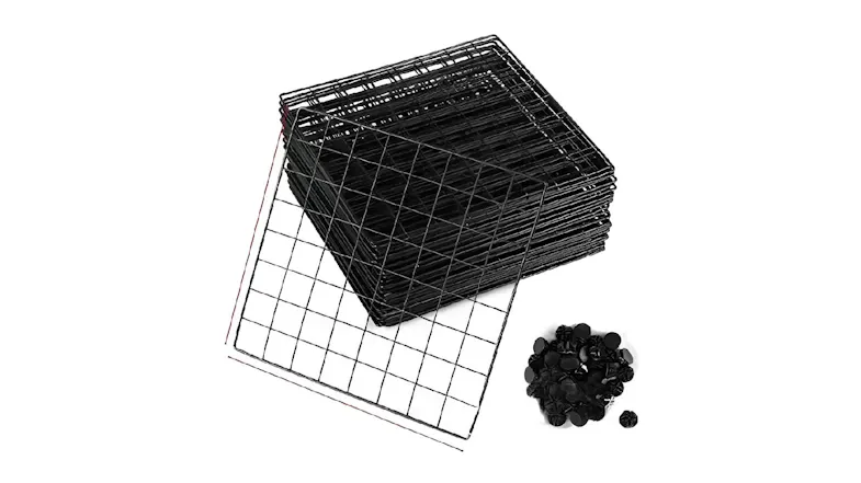 SOGA Mesh Cube Organiser 4pcs. - Black SOGA Mesh Cube Organiser 4pcs. - Black