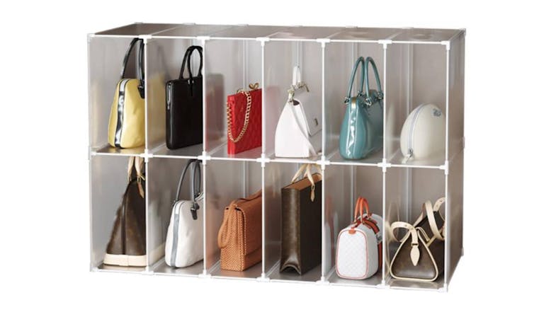 SOGA Tiered Cube Bag Storage Box 12pcs. SOGA Tiered Cube Bag Storage Box 12pcs.