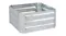 SOGA Galvanised Raised Garden Bed 90 x 90 x 30cm - Silver SOGA Galvanised Raised Garden Bed 90 x 90 x 30cm - Silver