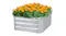 SOGA Galvanised Raised Garden Bed 90 x 90 x 30cm - Silver SOGA Galvanised Raised Garden Bed 90 x 90 x 30cm - Silver
