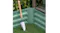 SOGA Galvanized Raised Hexagonal Garden Bed 60 x 60 x 30cm - Green SOGA Galvanized Raised Hexagonal Garden Bed 60 x 60 x 30cm - Green