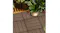 SOGA Outdoor Composite Decking Tiles 11pcs. - Dark Chocolate Wood 2 SOGA Outdoor Composite Decking Tiles 11pcs. - Dark Chocolate Wood 2