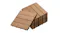 SOGA Outdoor Composite Decking Tiles 11pcs. - Coffee Wood SOGA Outdoor Composite Decking Tiles 11pcs. - Coffee Wood