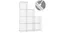 SOGA Mesh Cube Stepped Organiser 9pcs. - White SOGA Mesh Cube Stepped Organiser 9pcs. - White
