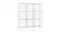 SOGA Mesh Cube Organiser 9pcs. - White SOGA Mesh Cube Organiser 9pcs. - White