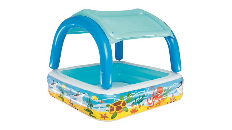 Bestway Inflatable Pool with Removable Canopy Sunshade Bestway Inflatable Pool with Removable Canopy Sunshade