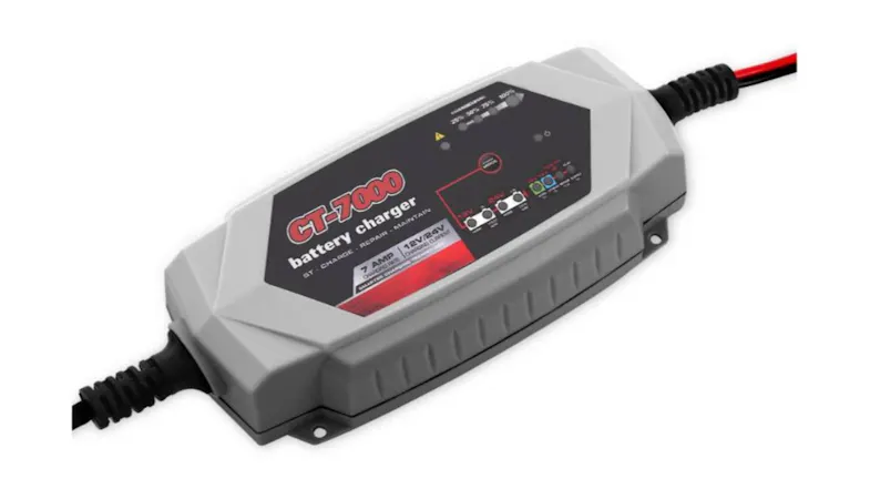Giantz Smart Battery Charger for Car - 7A/12V/24VGAM Giantz Smart Battery Charger for Car - 7A/12V/24VGAM