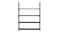 Artiss 4 Tier Shoe Rack 55cm - Black Artiss 4 Tier Shoe Rack 55cm - Black