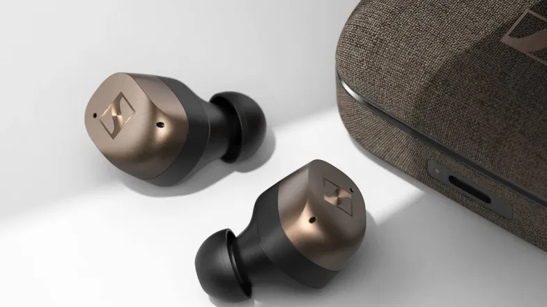 Sennheiser MOMENTUM 4 Hybrid Adaptive Noise Cancelling Wireless In-Ear Headphones - Black Copper Sennheiser MOMENTUM 4 Hybrid Adaptive Noise Cancelling Wireless In-Ear Headphones - Black Copper