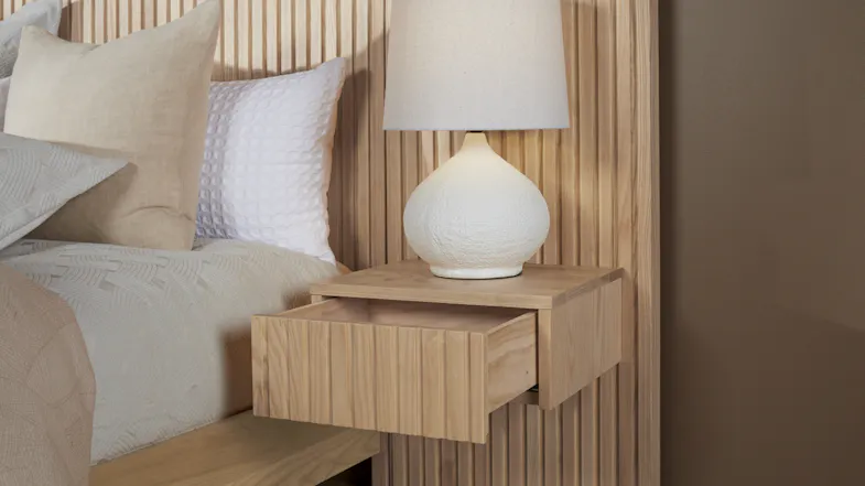Akaroa King 1 Drawer Extended Headboard Akaroa King 1 Drawer Extended Headboard