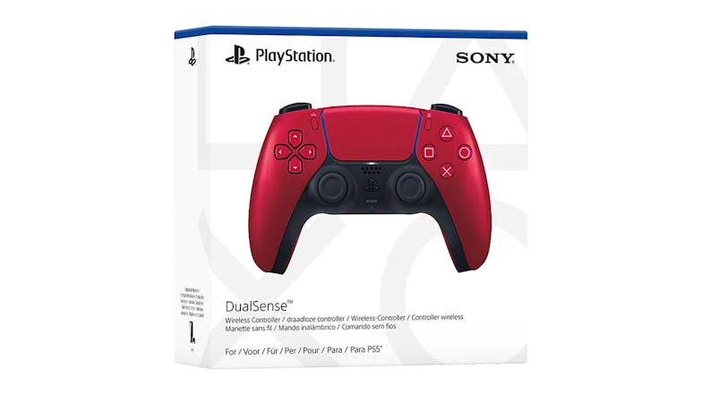PlayStation 5 DualSense Wireless Controller - Volcanic Red (Deep Earth Collection)